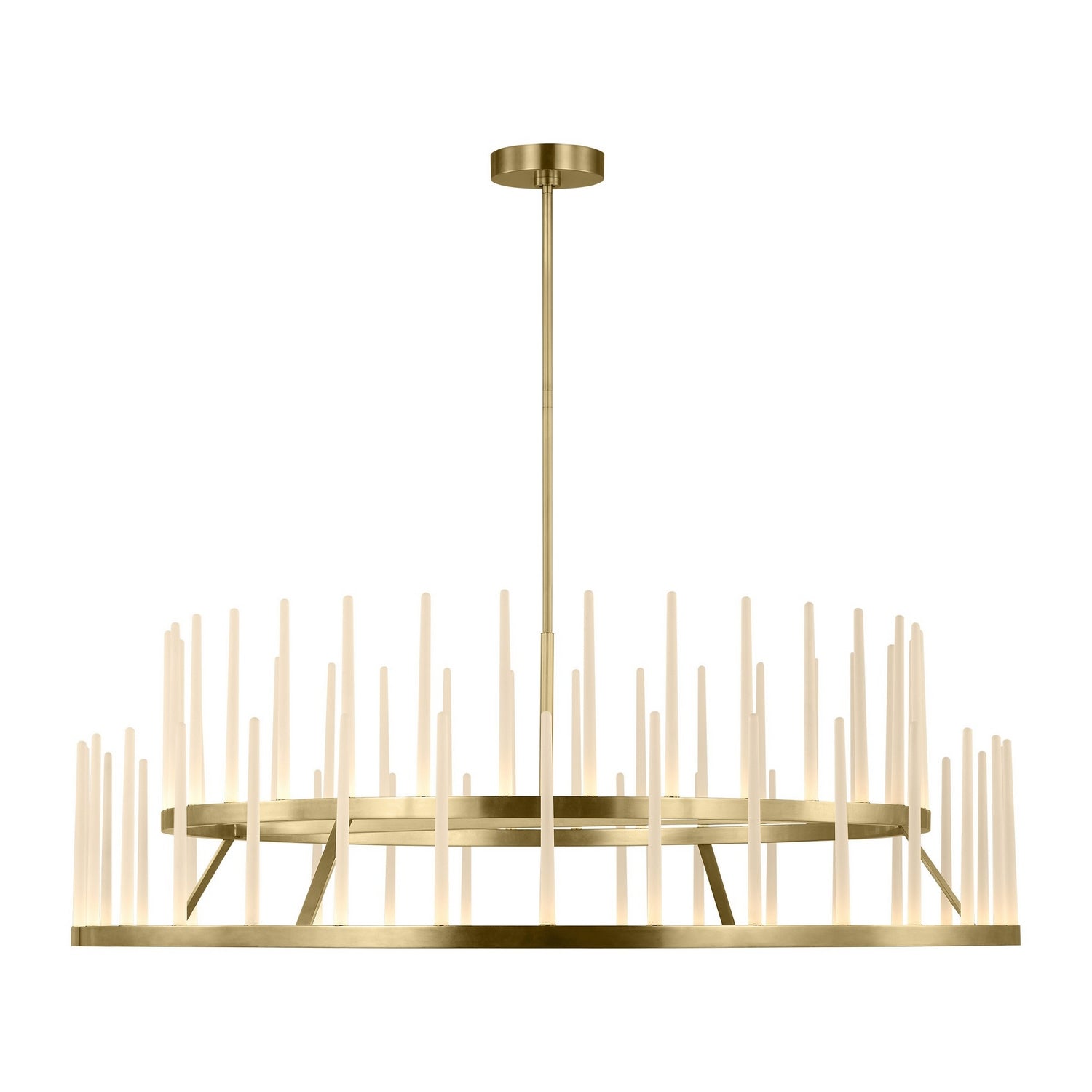 Visual Comfort Modern - SLCH81222HABEG - LED Chandelier - Sagrada - Hand-Rubbed Antique Brass