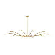 Visual Comfort Modern - SLCH81627HABEG - LED Chandelier - Lajos - Hand-Rubbed Antique Brass