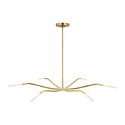 Visual Comfort Modern - SLCH81927HABEG - LED Chandelier - Lajos - Hand-Rubbed Antique Brass