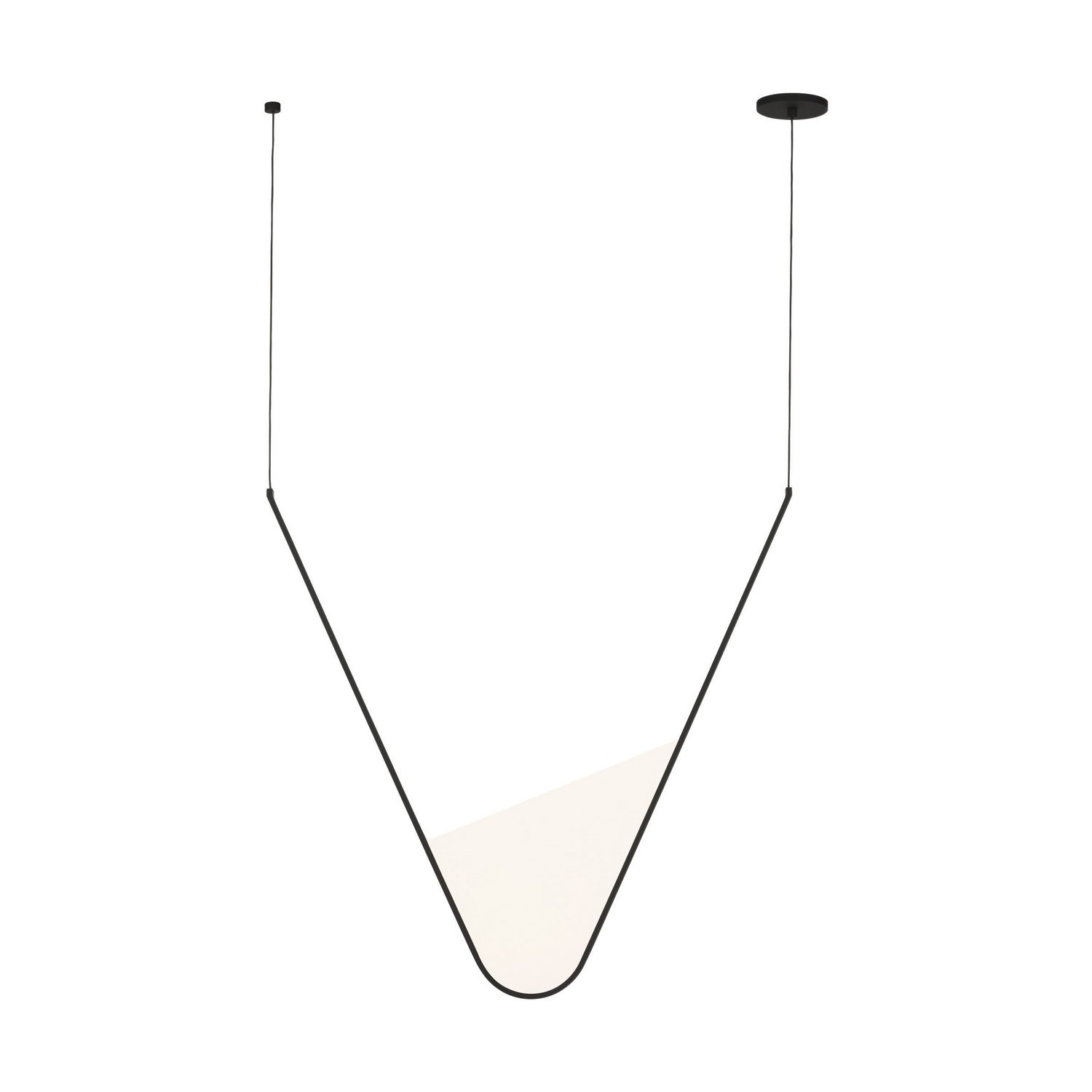 Visual Comfort Modern - SLCH836SCTB - LED Chandelier - Mizu - Nightshade Black
