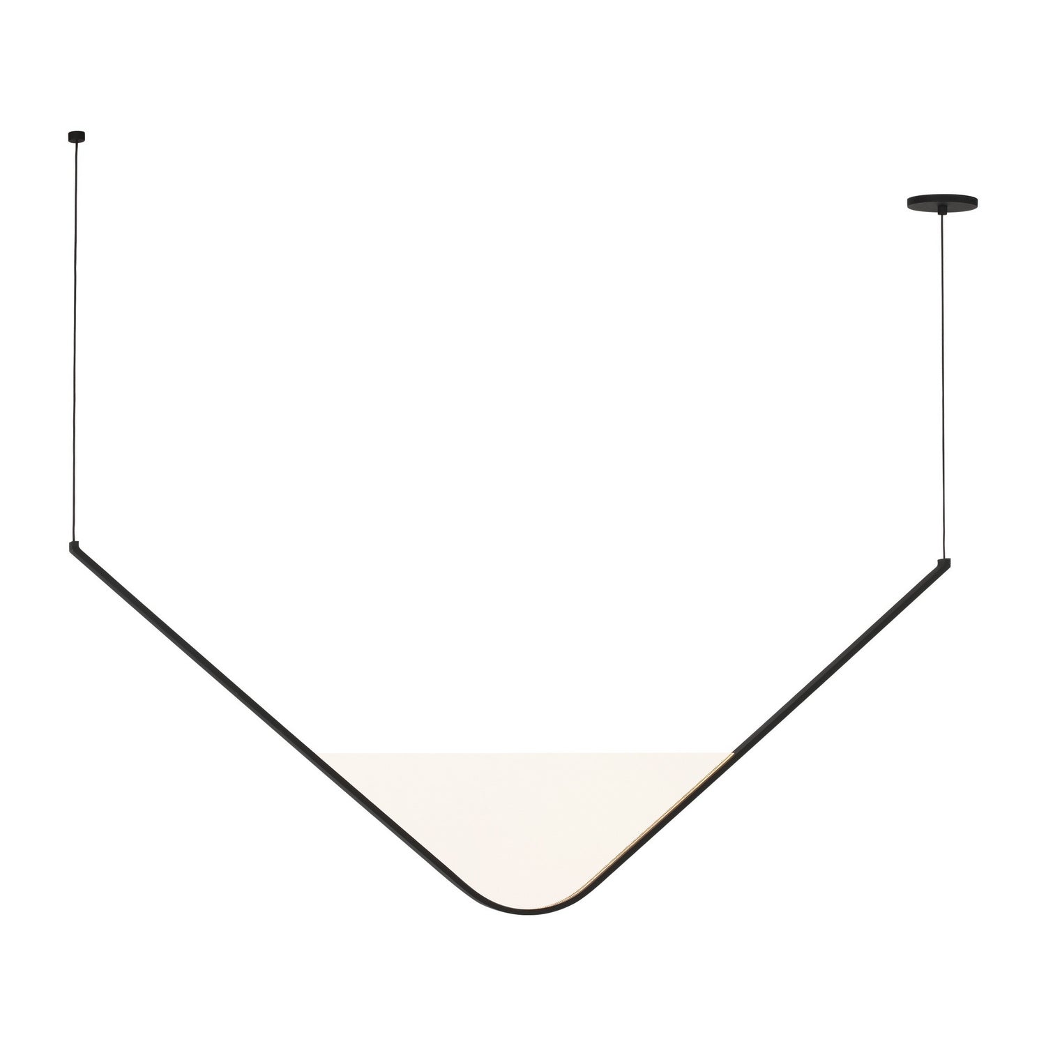 Visual Comfort Modern - SLCH837SCTB - LED Chandelier - Mizu - Nightshade Black