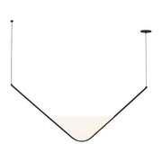 Visual Comfort Modern - SLCH837SCTB - LED Chandelier - Mizu - Nightshade Black