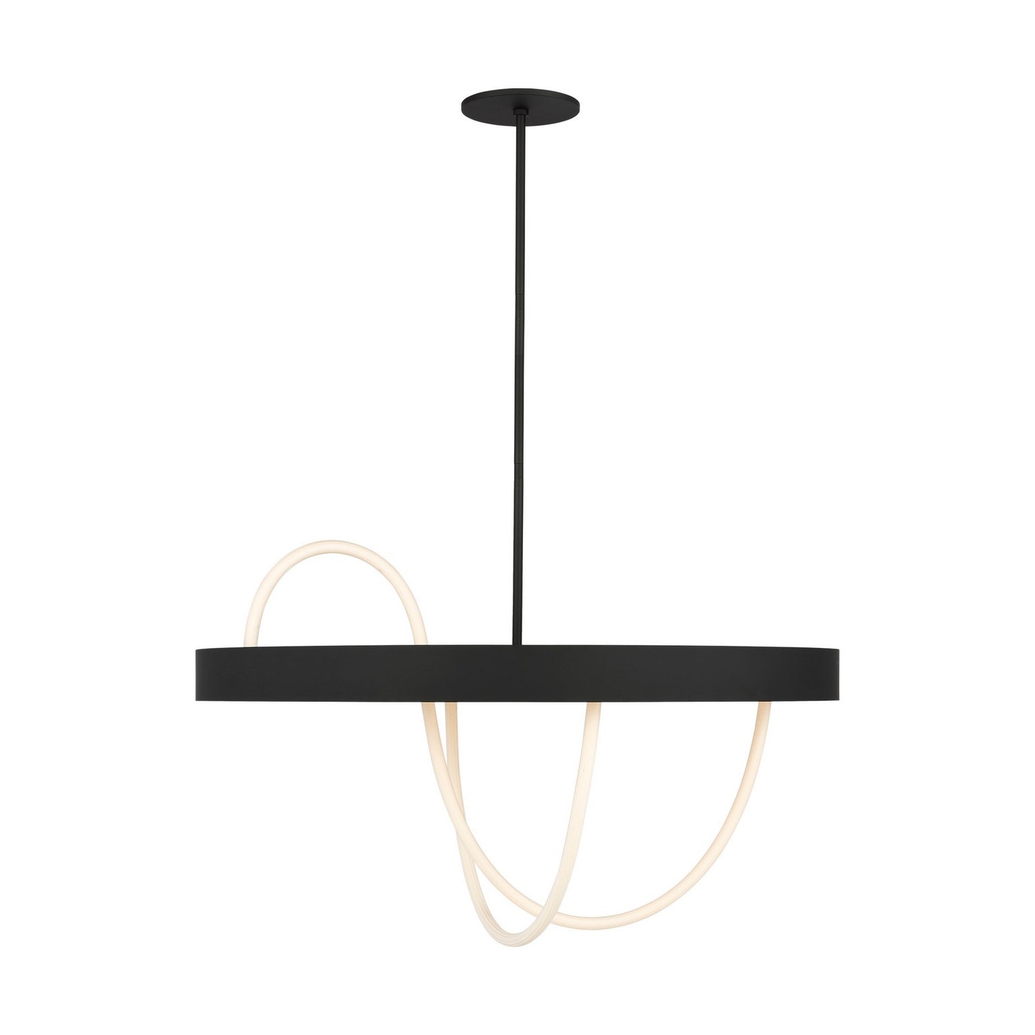 Visual Comfort Modern - SLCH86427B - LED Chandelier - Uneri - Nightshade Black