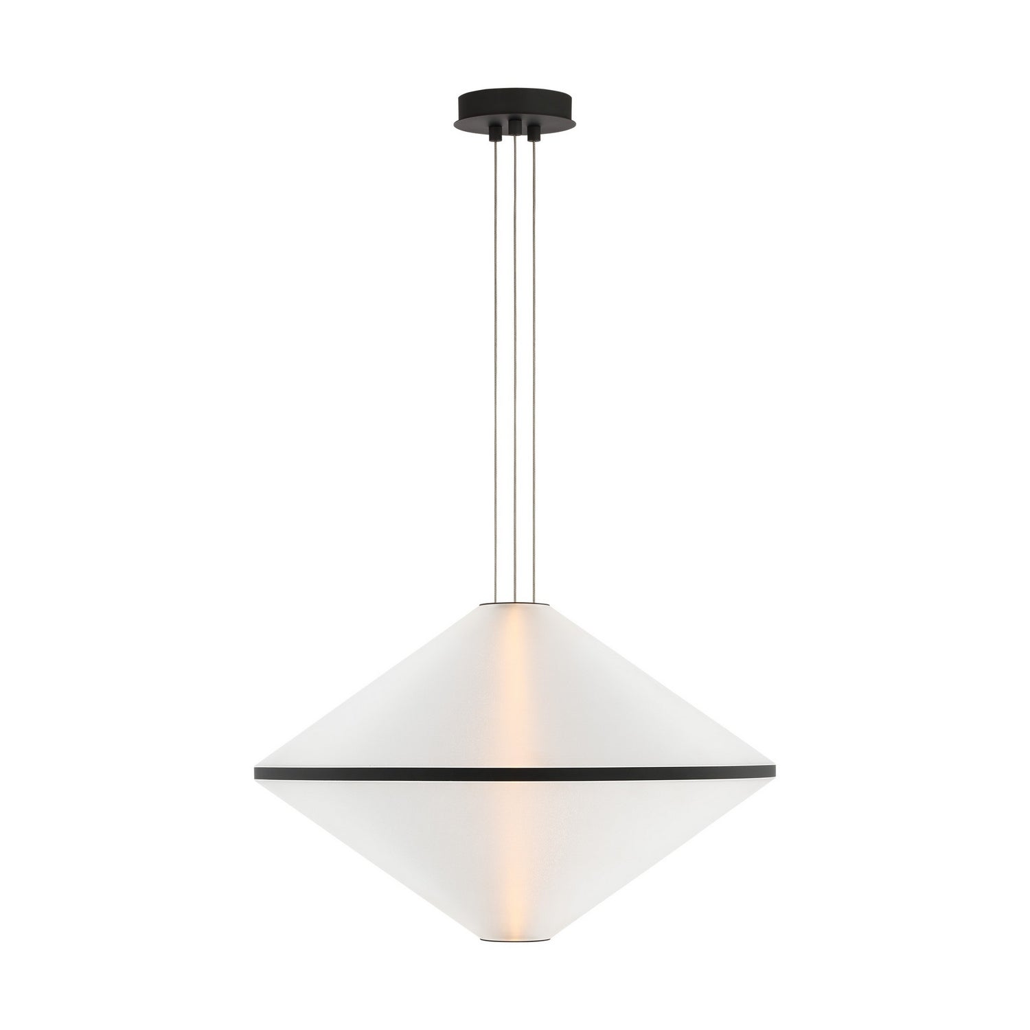 Visual Comfort Modern - SLPD764SCTBOA - LED Pendant - Bicono - Nightshade Black