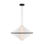 Visual Comfort Modern - SLPD764SCTBOA - LED Pendant - Bicono - Nightshade Black