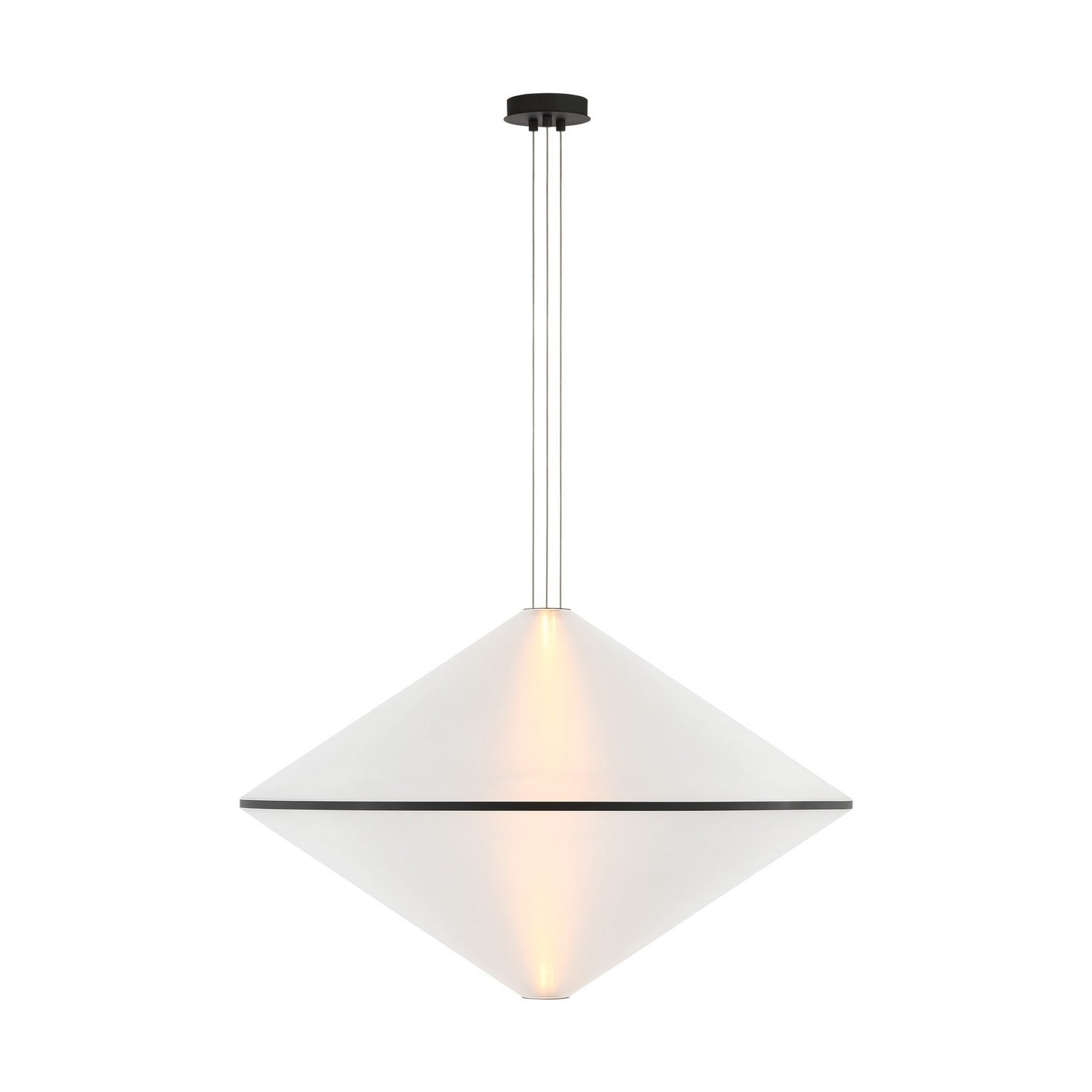 Visual Comfort Modern - SLPD765SCTBOA - LED Pendant - Bicono - Nightshade Black
