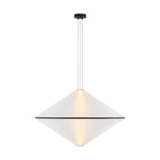 Visual Comfort Modern - SLPD765SCTBOA - LED Pendant - Bicono - Nightshade Black