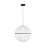 Visual Comfort Modern - SLPD841SCTBOA - LED Pendant - Bicono Round - Nightshade Black