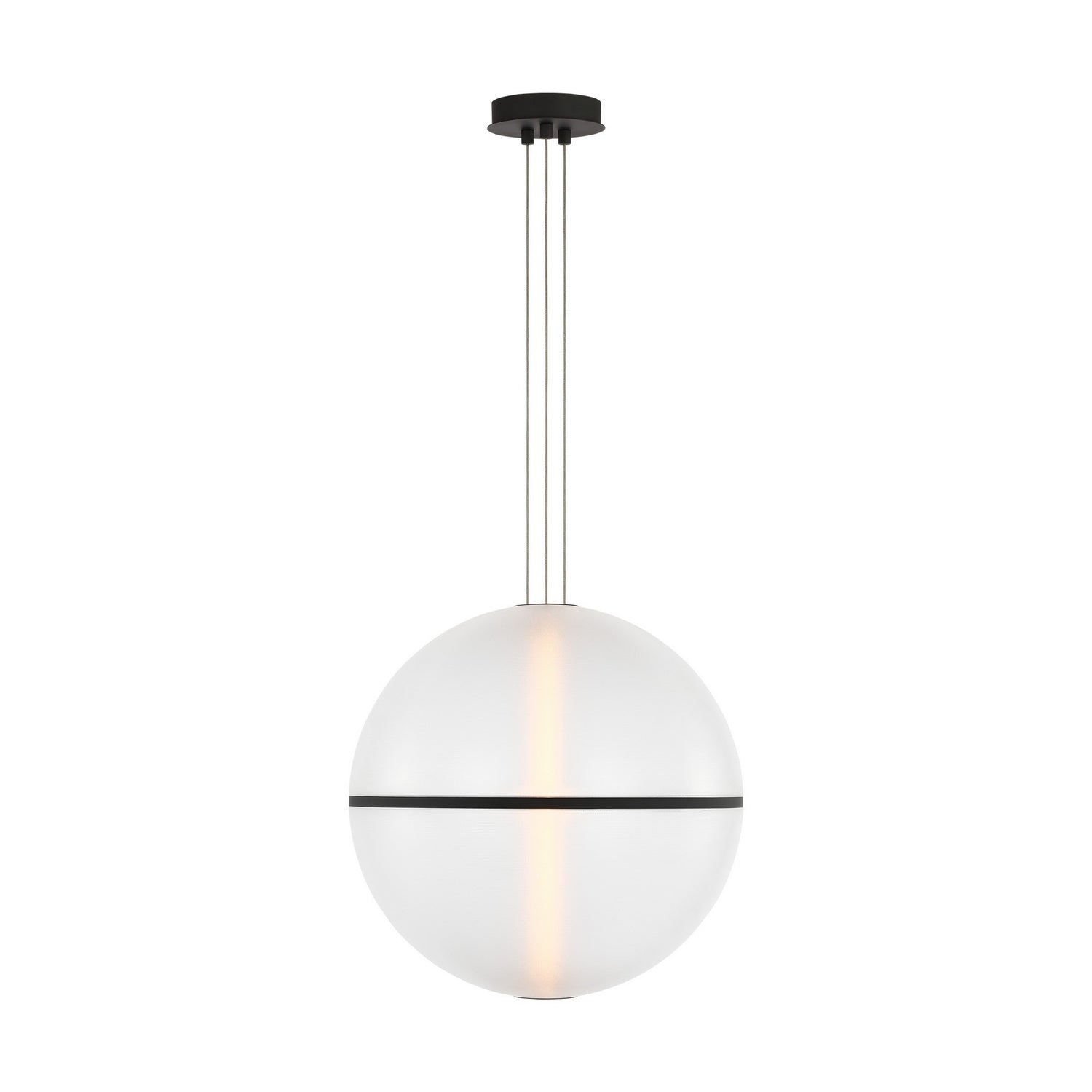 Visual Comfort Modern - SLPD841SCTBOA - LED Pendant - Bicono Round - Nightshade Black