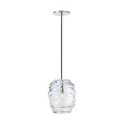 Visual Comfort Modern - SLPD865PNCG - One Light Pendant - Audra - Polished Nickel