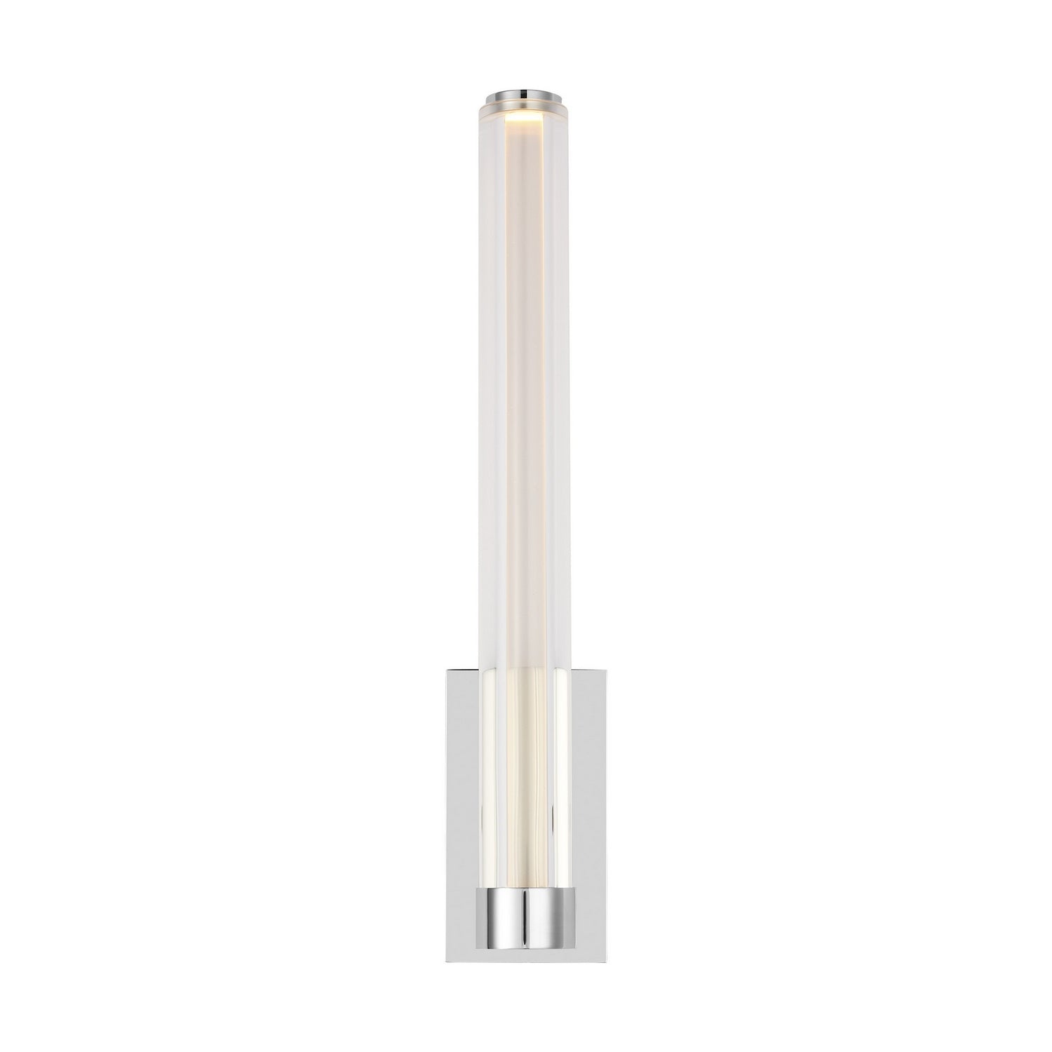 Visual Comfort Modern - SLWS84527CHCA - LED Wall Sconce - Reiya Round - Chrome