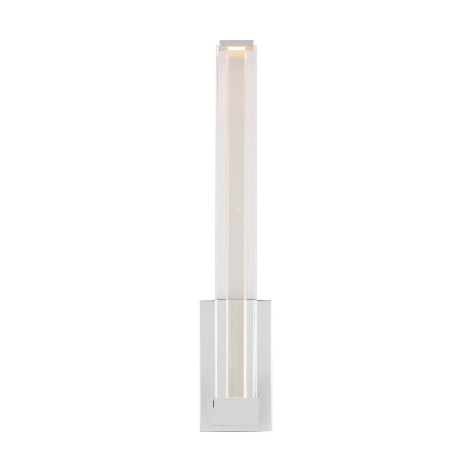 Visual Comfort Modern - SLWS84927CHCA - LED Wall Sconce - Reiya Square - Chrome