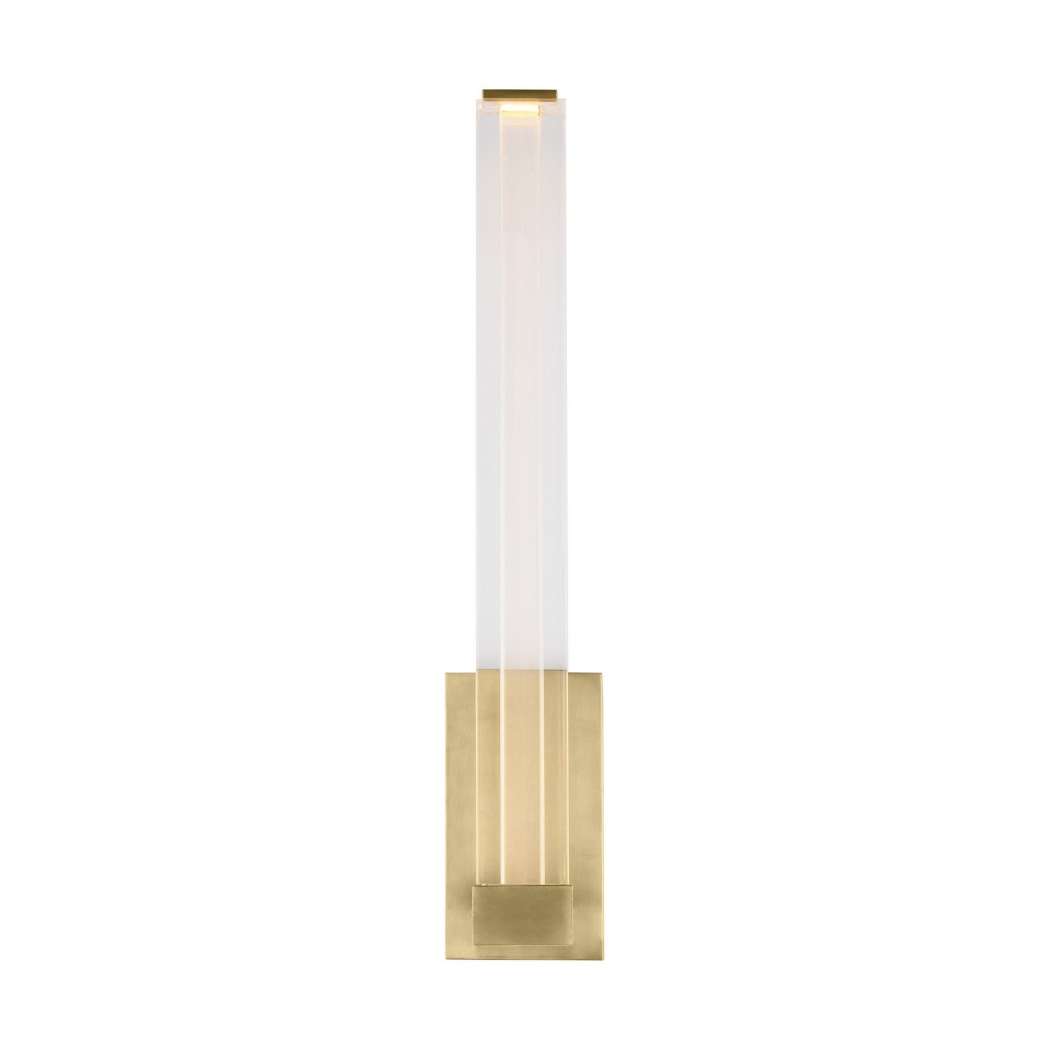 Visual Comfort Modern - SLWS84927HABCA - LED Wall Sconce - Reiya Square - Hand-Rubbed Antique Brass