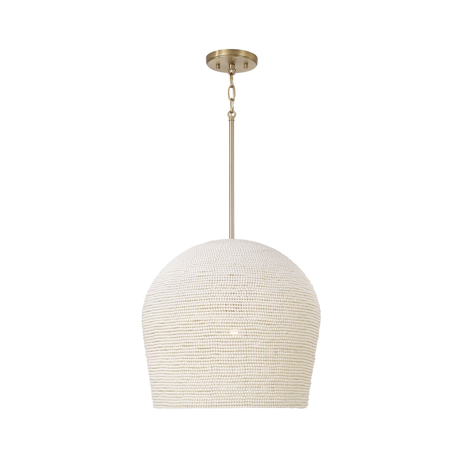 Capital Lighting - 358813AD - One Light Pendant - Natalia - Aged Brass