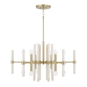 Capital Lighting - 458001MA - 12 Light Chandelier - Marlow - Matte Brass