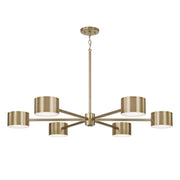 Capital Lighting - 460901AD - LED Chandelier - Henley - Aged Brass