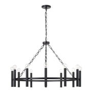 Capital Lighting - 462001MB - 12 Light Chandelier - Winton - Matte Black