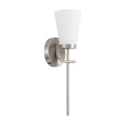 Capital Lighting - 661011BN-660 - One Light Wall Sconce - Drake - Brushed Nickel