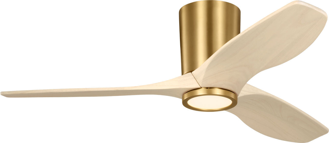 Visual Comfort Fan - 3SYRHSM44BBSWWOD - 44" Ceiling Fan - Seyra - Burnished Brass