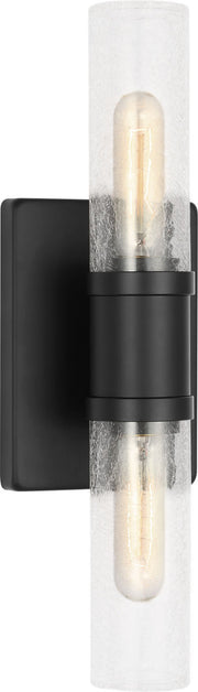 Visual Comfort Studio - 4465002CC-112 - Two Light Vanity - Keaton - Midnight Black/Midnight Black