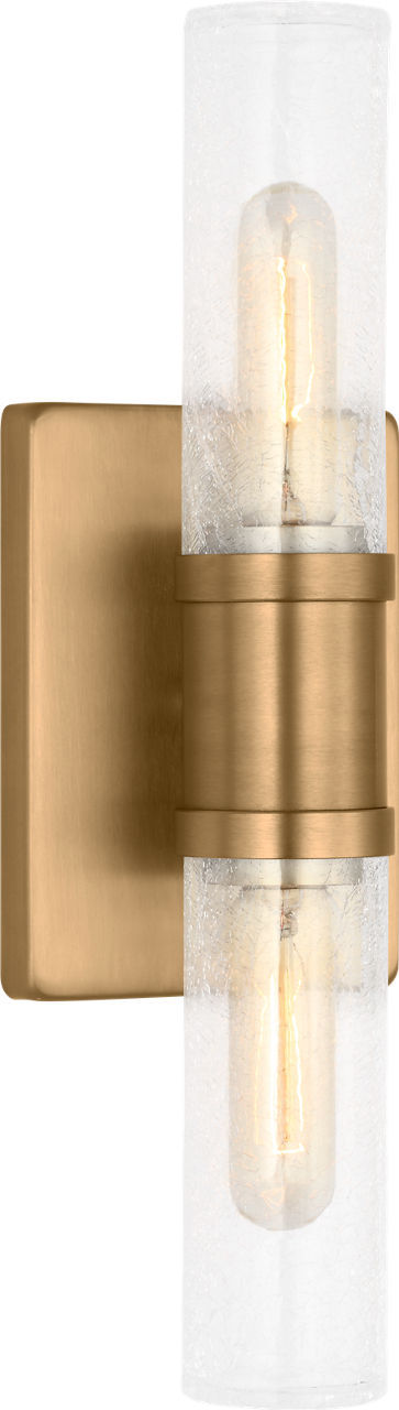 Visual Comfort Studio - 4465002CC-848 - Two Light Vanity - Keaton - Satin Brass/Satin Brass
