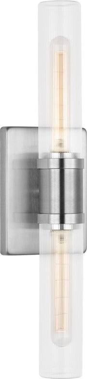 Visual Comfort Studio - 4565002CF-962 - Two Light Vanity - Keaton - Brushed Nickel/Brushed Nickel