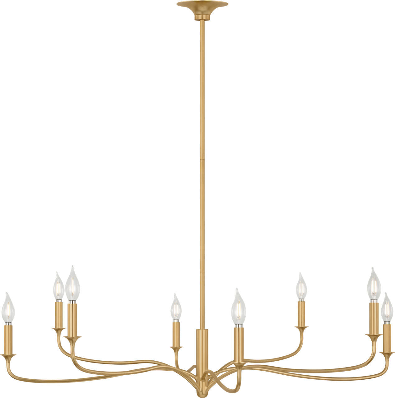 Visual Comfort Studio - AC1218GD - Eight Light Chandelier - Chatsworth - Gild/Gild