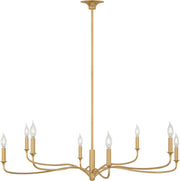 Visual Comfort Studio - AC1218GD - Eight Light Chandelier - Chatsworth - Gild/Gild