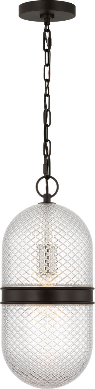 Visual Comfort Studio - AP1291AI - One Light Pendant - Lucinda - Aged Iroged Iron