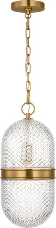 Visual Comfort Studio - AP1291BBS - One Light Pendant - Lucinda - Burnished Brass/Burnished Brass