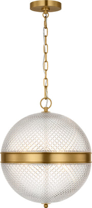 Visual Comfort Studio - AP1303BBS - Three Light Pendant - Lucinda - Burnished Brass/Burnished Brass
