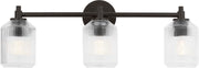 Visual Comfort Studio - CV1093AI - Three Light Bath - Barstow - Aged Iroged Iron