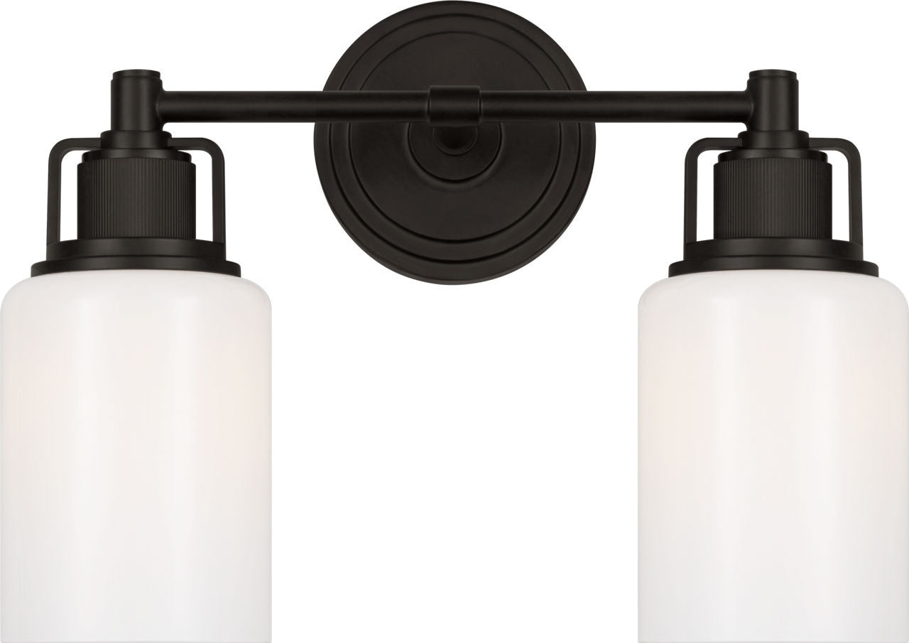 Visual Comfort Studio - CV1112AI - Two Light Bath - Ashford - Aged Iroged Iron