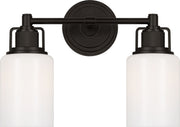 Visual Comfort Studio - CV1112AI - Two Light Bath - Ashford - Aged Iroged Iron
