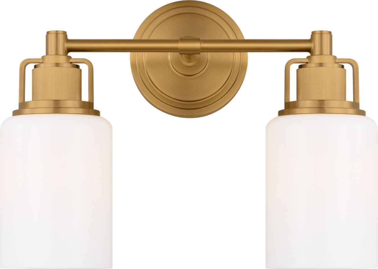 Visual Comfort Studio - CV1112BBS - Two Light Bath - Ashford - Burnished Brass/Burnished Brass