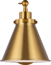 Visual Comfort Studio - CW1121BBS - One Light Wall Sconce - Wellfleet - Burnished Brass/Burnished Brass
