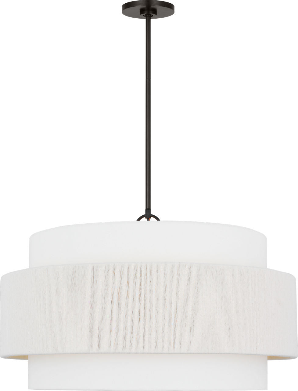 Visual Comfort Studio - EP1184AI - Four Light Hanging Shade - Belaro - Aged Iroged Iron