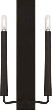 Visual Comfort Studio - EW1252AI - Two Light Wall Sconce - Lois - Aged Iroged Iron