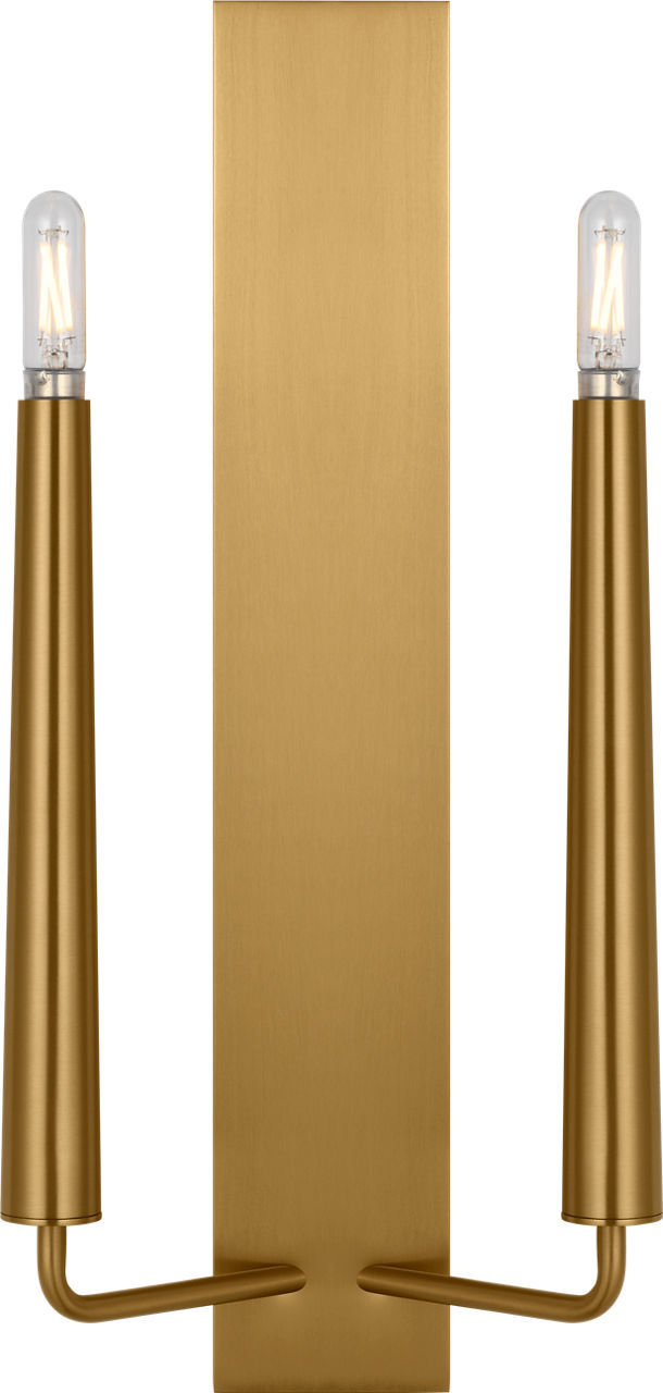 Visual Comfort Studio - EW1252BBS - Two Light Wall Sconce - Lois - Burnished Brass/Burnished Brass