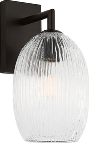 Visual Comfort Studio - HW1001AI - One Light Wall Sconce - Serafina - Aged Iroged Iron