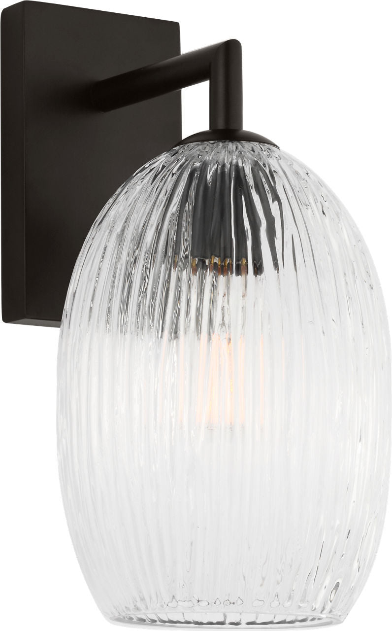 Visual Comfort Studio - HW1001AI - One Light Wall Sconce - Serafina - Aged Iroged Iron