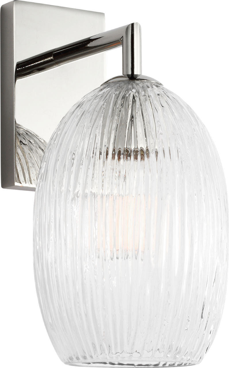 Visual Comfort Studio - HW1001PN - One Light Wall Sconce - Serafina - Polished Nickel/Polished Nickel