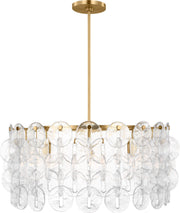 Visual Comfort Studio - KSC1158BBS - Eight Light Chandelier - Candace - Burnished Brass/Burnished Brass