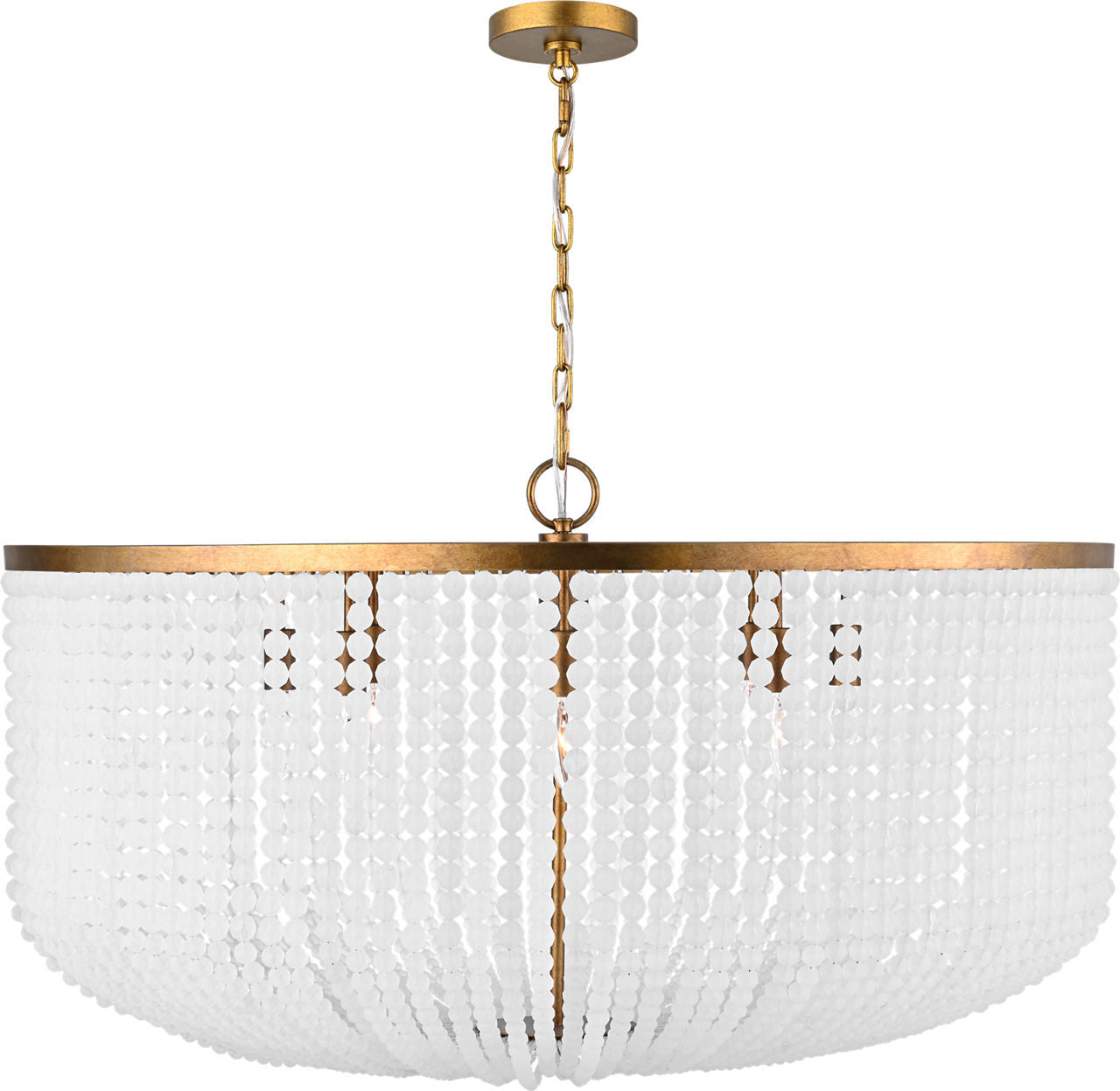 Visual Comfort Studio - LXC1158VGD - Eight Light Chandelier - Bellecour - Vintage Gild/Vintage Gild