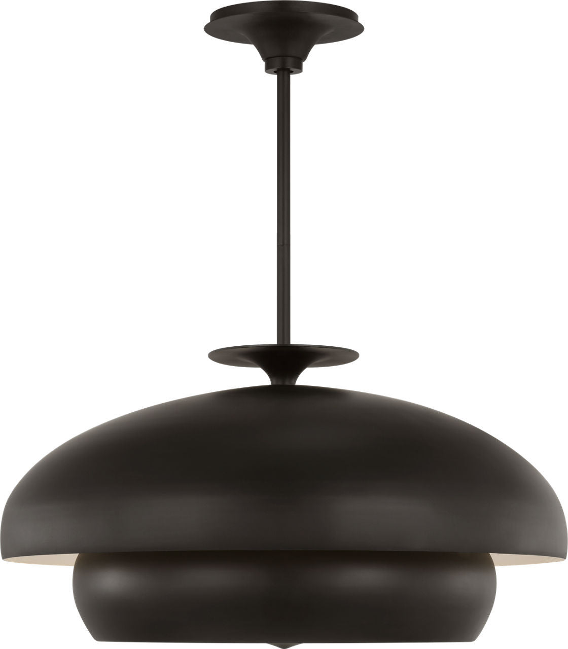 Visual Comfort Studio - LXC1208AI - Eight Light Chandelier - Solene - Aged Iroged Iron