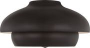 Visual Comfort Studio - LXF1031AI - One Light Flush Mount - Solene - Aged Iroged Iron