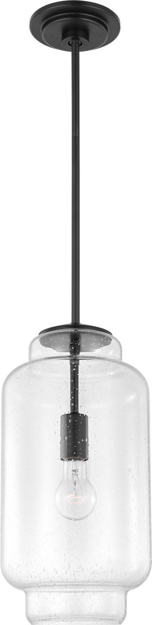 Visual Comfort Studio - LXP1061AI - One Light Pendant - Nodier - Aged Iroged Iron