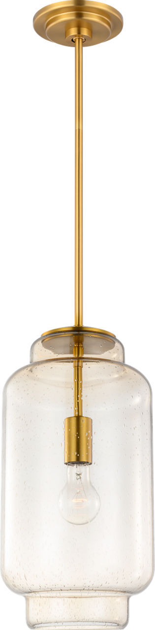 Visual Comfort Studio - LXP1061BBS - One Light Pendant - Nodier - Burnished Brass/Burnished Brass