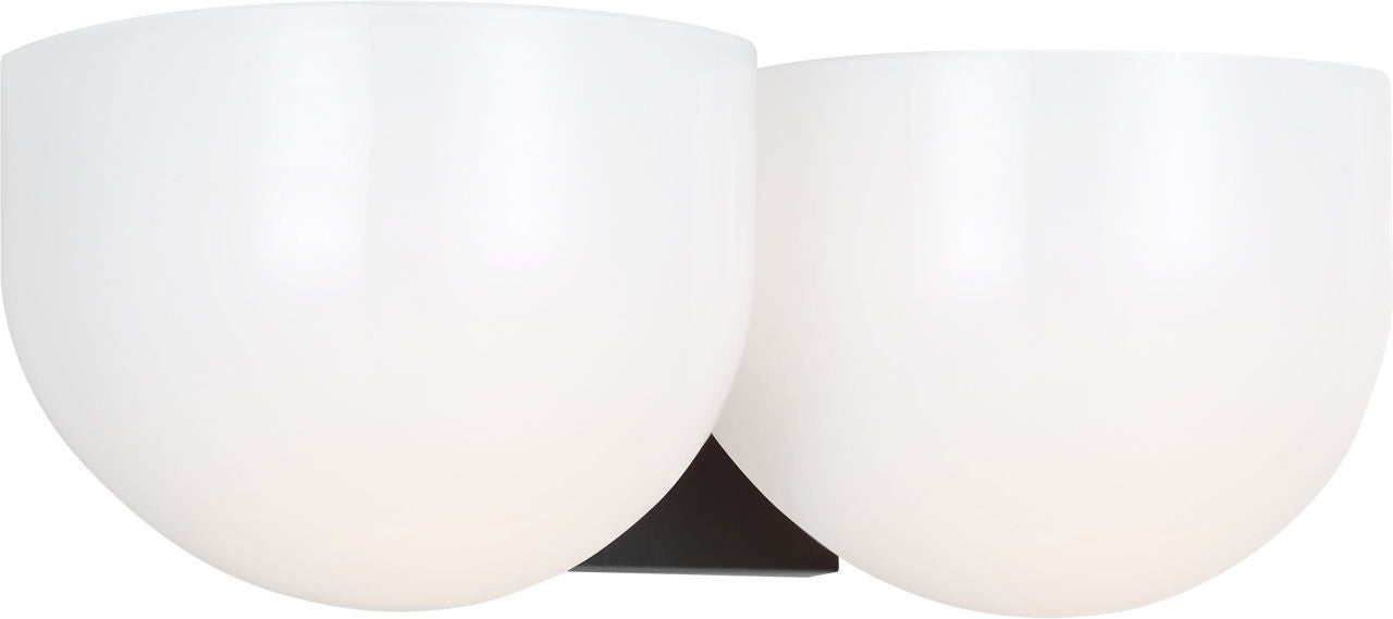 Visual Comfort Studio - LXV1002AI - Two Light Bath - Cheverny - Aged Iroged Iron