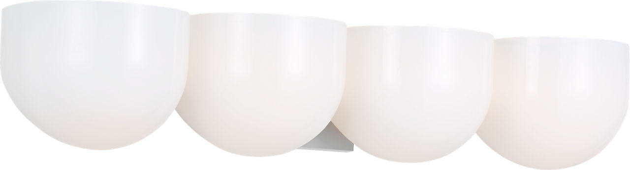 Visual Comfort Studio - LXV1004PN - Four Light Bath - Cheverny - Polished Nickel/Polished Nickel